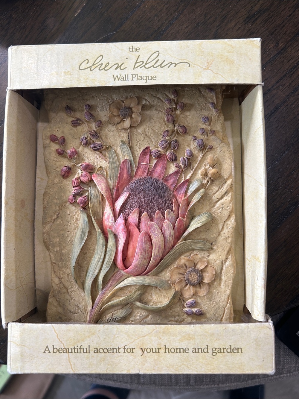 Chen Blum Wall Plaque